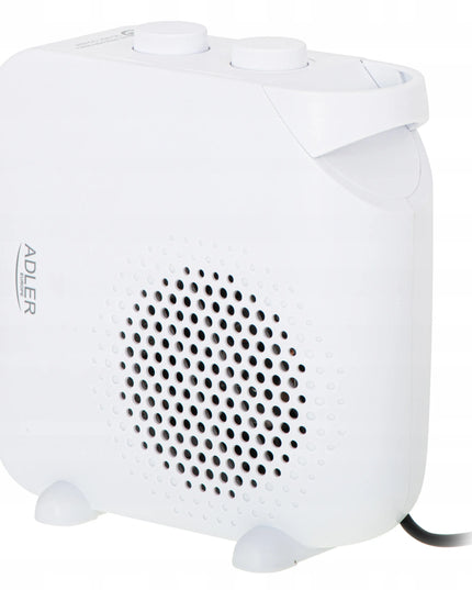 Šilumos ventiliatorius Adler AD 7725W, 2000W, Baltas