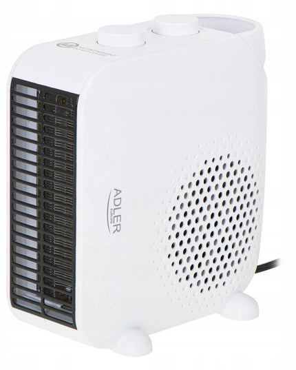 Šilumos ventiliatorius Adler AD 7725W, 2000W, Baltas