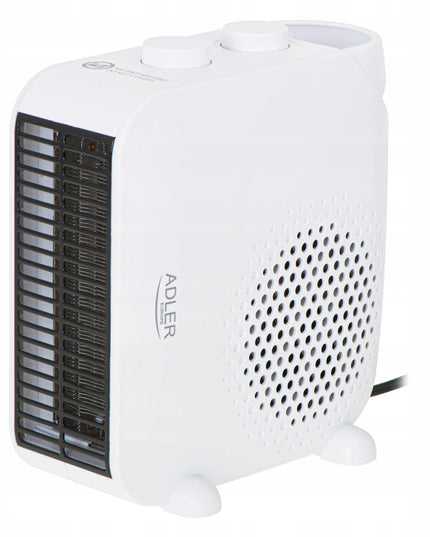 Šilumos ventiliatorius Adler AD 7725W, 2000W, Baltas