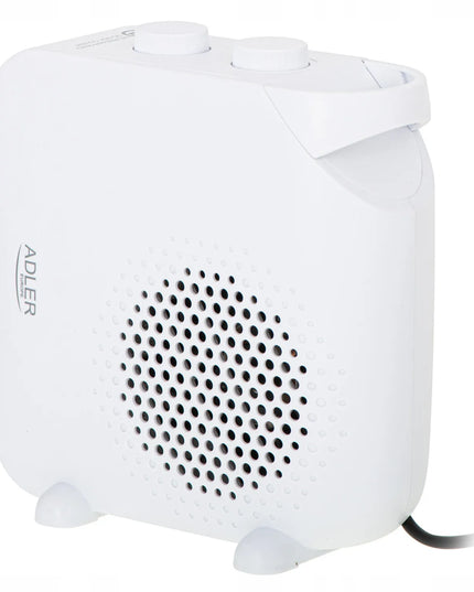 Šilumos ventiliatorius Adler AD 7725W, 2000W, Baltas