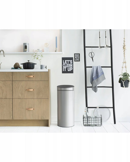 Šiukšlių dėžė BRABANTIA Touch Bin New 30L 115349
