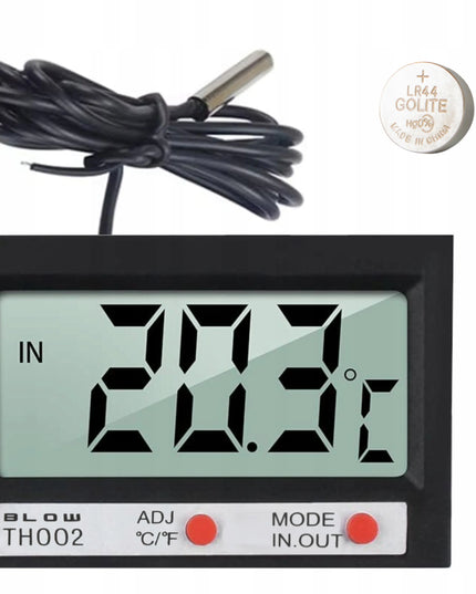 Skaitmeninis elektroninis kambario termometras BLOW TH002 su zondo laikmačiu