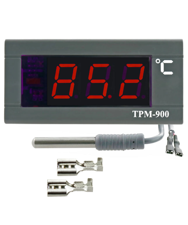 Skaitmeninis elektroninis termometras Esco TPM-900, -30°C...+110°C, LED ekranas, 230V
