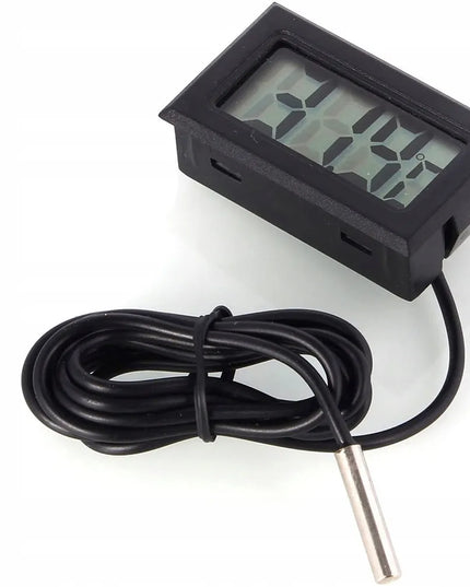 Skaitmeninis elektroninis termometras Esco TPM10E su LCD ekranu ir zondu akvariumui bei šaldytuvui