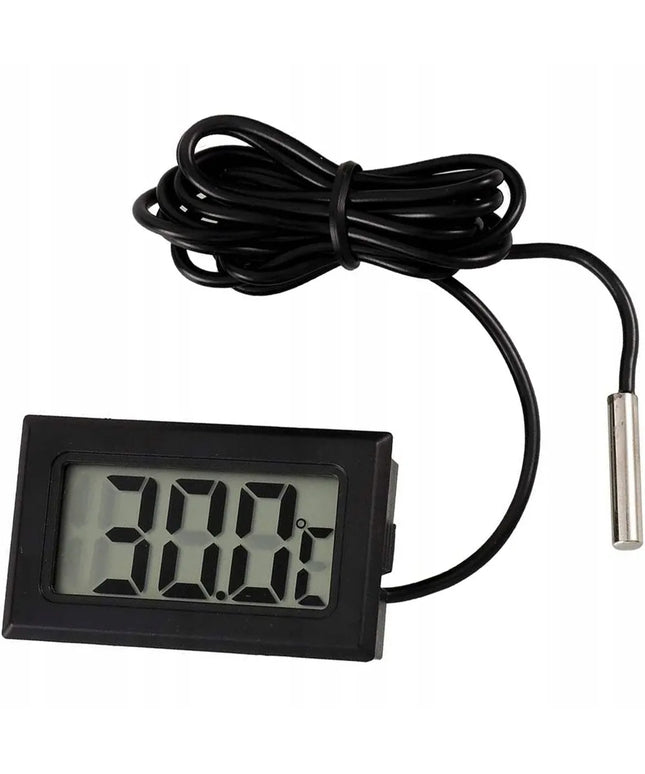 Skaitmeninis elektroninis termometras Esco TPM10E su LCD ekranu ir zondu akvariumui bei šaldytuvui