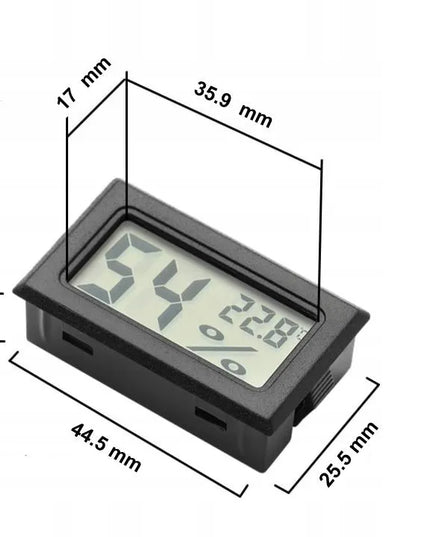 Skaitmeninis LCD higrometras ir termometras