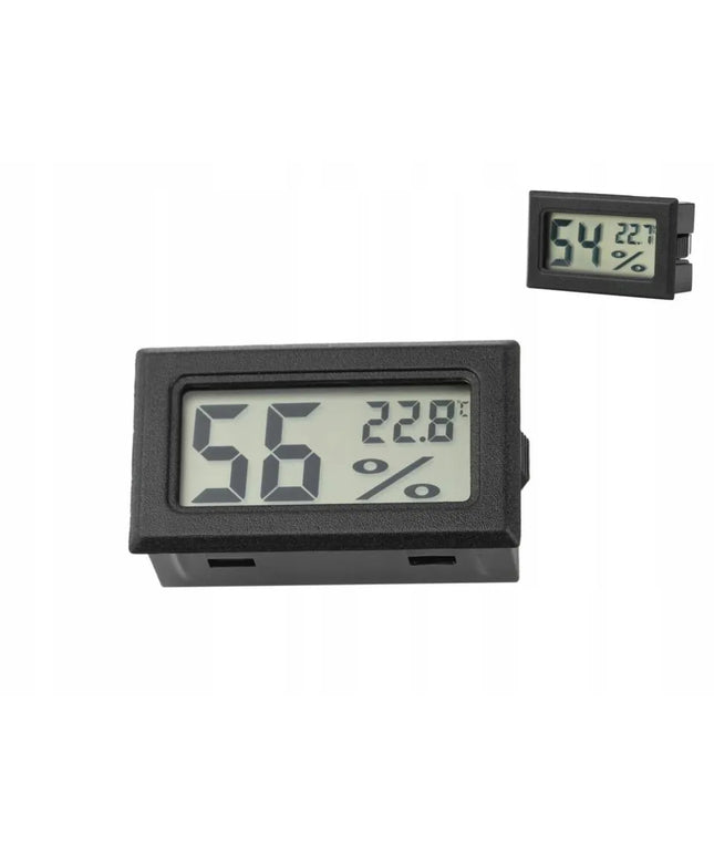 Skaitmeninis LCD higrometras ir termometras