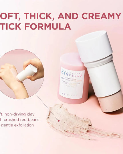SKIN1004 Centella Poremizing Quick Clay Stick molio kaukė pieštuke, 27 g