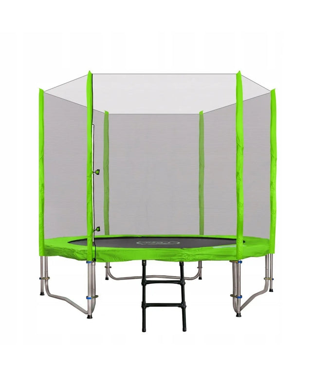 Skyramiz sodo batutas 244cm 8FT vaikams žalias + priedai