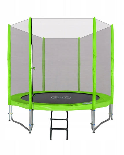 Skyramiz sodo batutas 244cm 8FT vaikams žalias + priedai