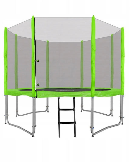 Skyramiz sodo batutas 305cm 10FT vaikams žalias + priedai