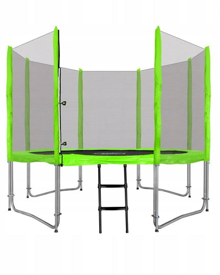 Skyramiz sodo batutas 305cm 10FT vaikams žalias + priedai