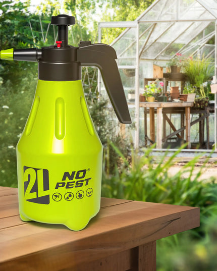 Slėginis purkštuvas No-Pest Gardenblast Precision 2L su reguliuojamu antgaliu