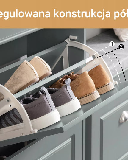SoBuy batų spintelė su 4 stalčiais FSR79-HG