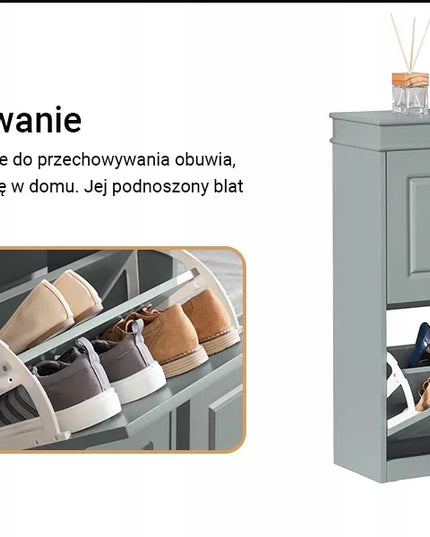 SoBuy batų spintelė su 4 stalčiais FSR79-HG