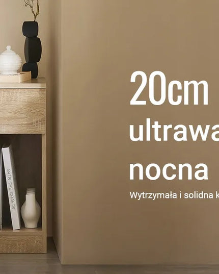 SoBuy FBT111-N naktinis stalelis – kompaktiška spintelė prie lovos