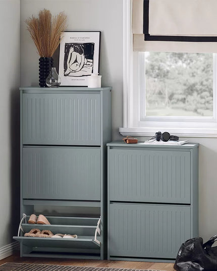SoBuy siaura batų spintelė prieškambariui FSR165-H-HG