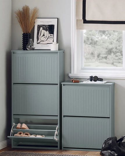 SoBuy siaura batų spintelė prieškambariui FSR165-H-HG
