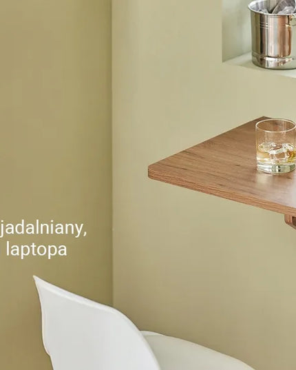 SoBuy sulankstomas baro stalas virtuvei ir svetainei FWT03-PF