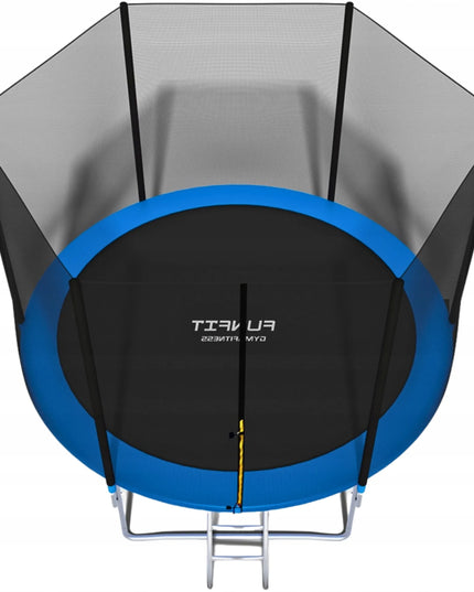 Sodo batutas Funfit 312 cm 10 pėdų su apsauginiu tinklu ir kopėčiomis
