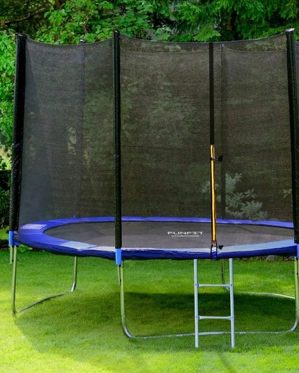 Sodo batutas Funfit 312 cm 10 pėdų su apsauginiu tinklu ir kopėčiomis