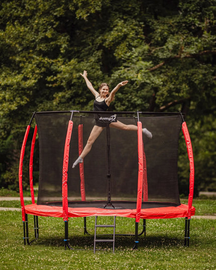 Sodo batutas Jumpi Max Comfort Plus 10FT 312cm su kopėčiomis ir ankeriais