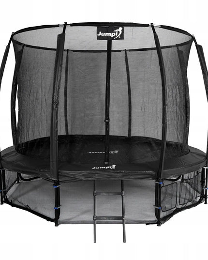 Sodo batutas vaikams su kopetėlėmis ir vidiniu tinklu 12FT 374CM Jumpi