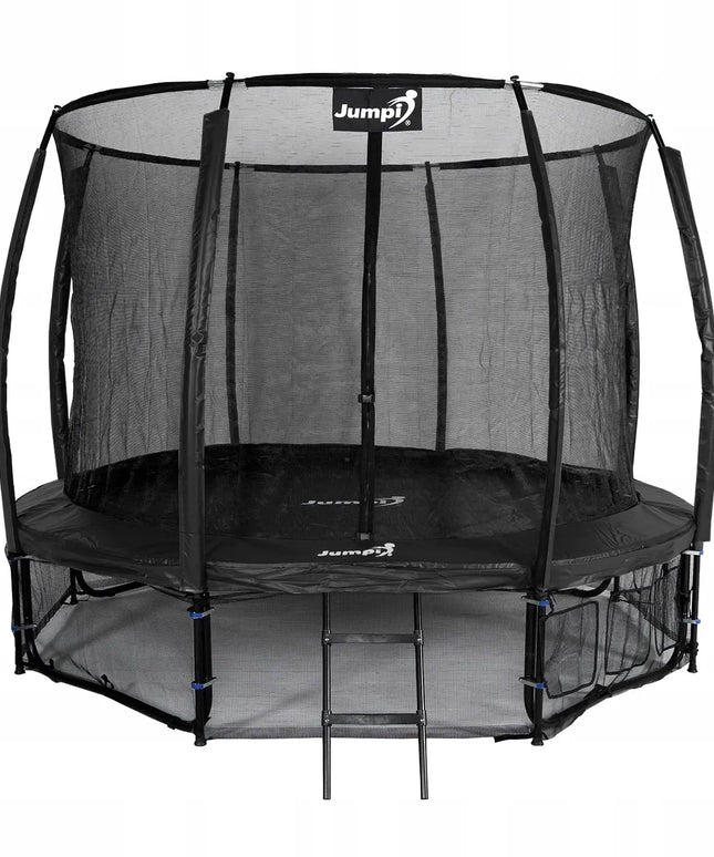 Sodo batutas vaikams su kopetėlėmis ir vidiniu tinklu 12FT 374CM Jumpi
