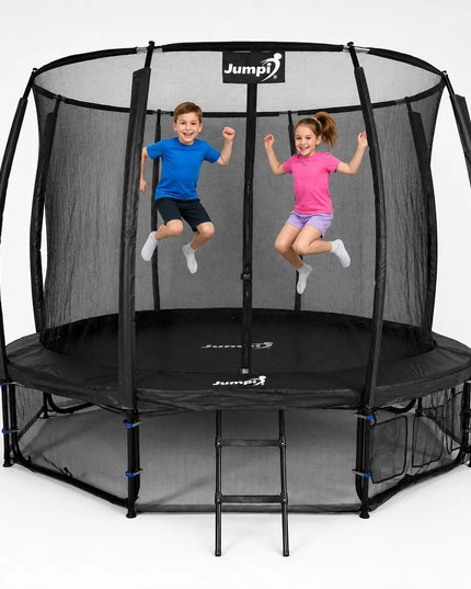 Sodo batutas vaikams su kopetėlėmis ir vidiniu tinklu 12FT 374CM Jumpi