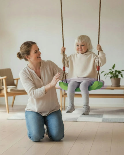 Sodo sūpynės vaikams SEVERNO Kids ZOYA, sėdynė, plastikinės