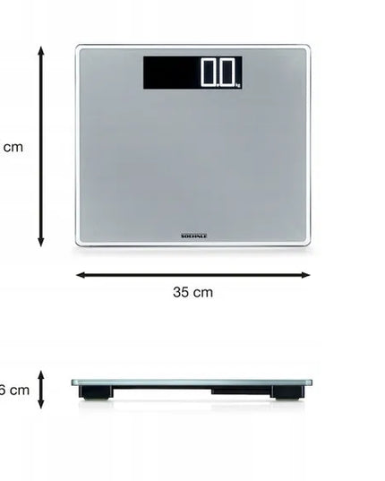 Soehnle Style Sense Comfort 600 didelės apkrovos elektroninės vonios svarstyklės iki 200 kg