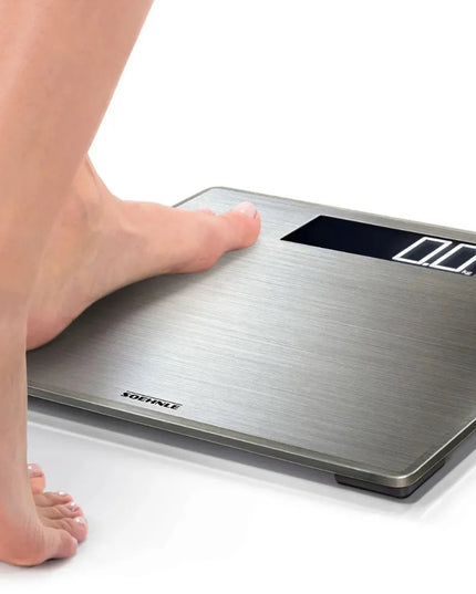 Soehnle vonios svarstyklės Style Sense Safe 300 iki 180 kg su LCD ekranu, plieninės