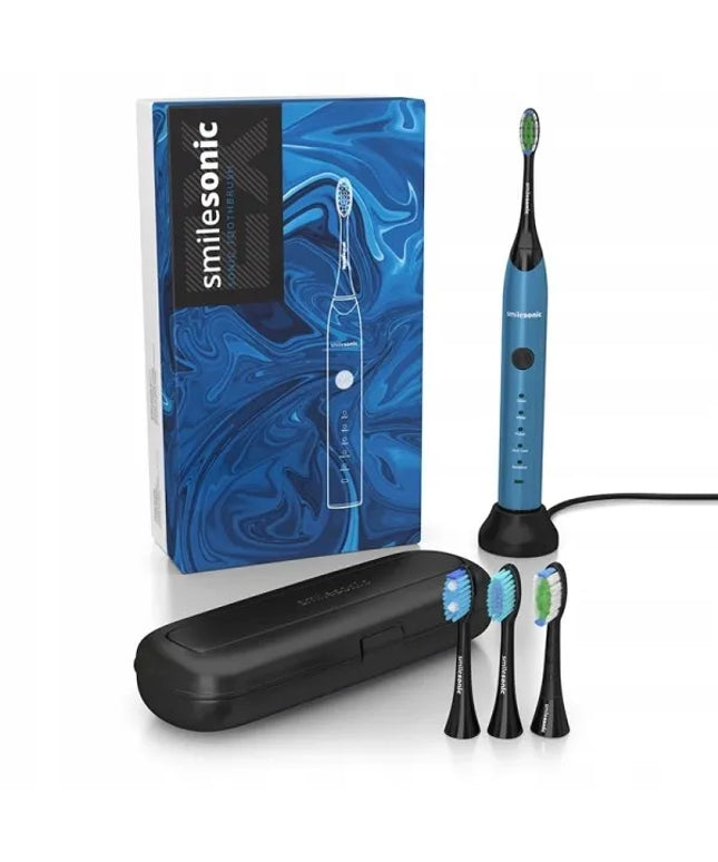 Sonicinis dantų šepetėlis Smilesonic EX Blue