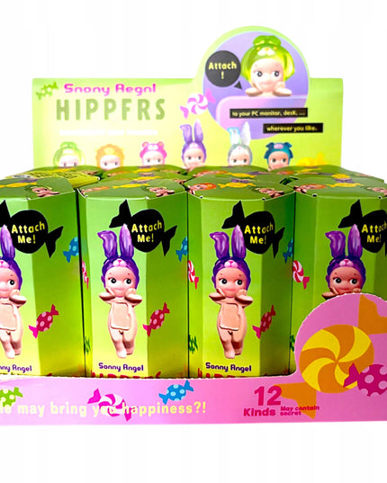 SONNY ANGEL HIPPERS mini lėlė telefonui, gyvūnėlių dekoracija, įvairūs modeliai