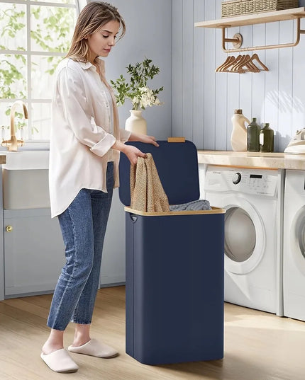 Spacetronik 90L talpumo skalbinių krepšys su išimamu įdėklu, mėlynas