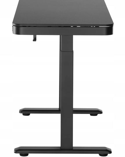 Spacetronik elektrinis reguliuojamas stalas 120x60, su stalčiumi, USB ir kabliuku, 60 kg