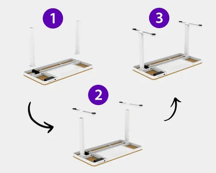 Spacetronik elektrinis reguliuojamas stalas 120x60, su stalčiumi, USB ir kabliuku, 60 kg