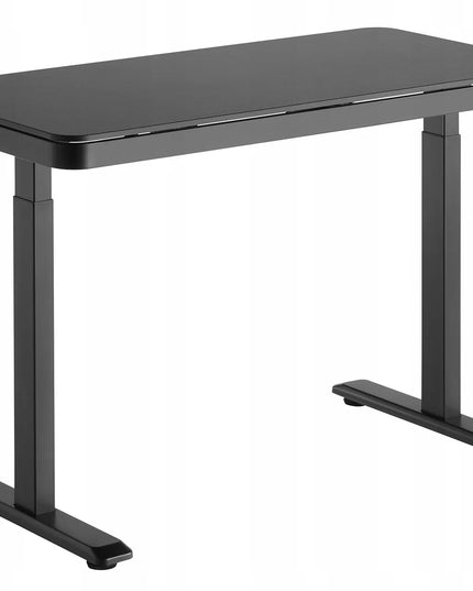 Spacetronik elektrinis reguliuojamas stalas 120x60, su stalčiumi, USB ir kabliuku, 60 kg