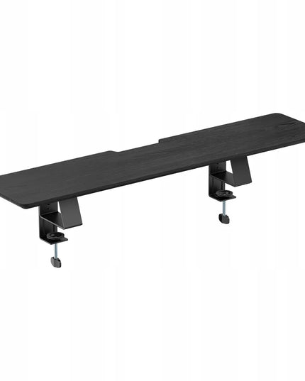 Spacetronik monitorio lentyna stalui, 106 cm, juoda