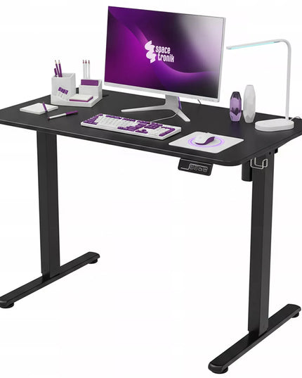 Spacetronik reguluojamas elektrinis rašomasis stalas 100x60, aukštis 72-118 cm
