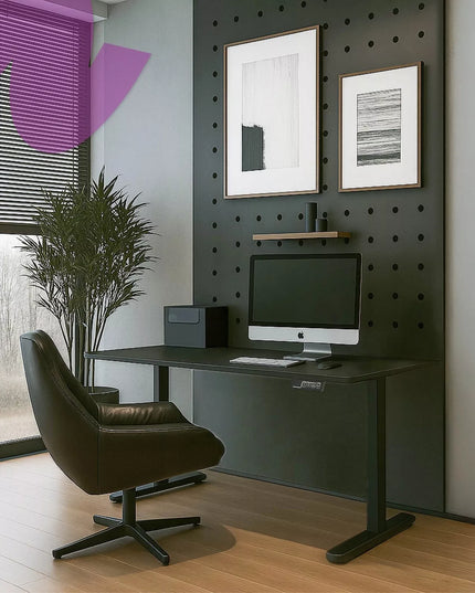 Spacetronik reguluojamas elektrinis rašomasis stalas 100x60, aukštis 72-118 cm