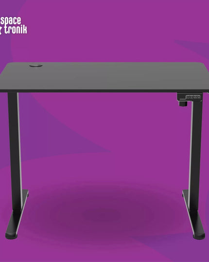 Spacetronik reguluojamas elektrinis rašomasis stalas 100x60, aukštis 72-118 cm