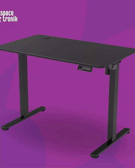 Spacetronik reguluojamas elektrinis rašomasis stalas 100x60, aukštis 72-118 cm