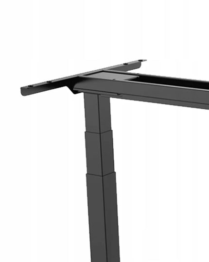 Spacetronik reguluojamas elektrinis stalo rėmas 125 kg, 2 varikliai, juodas