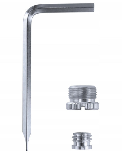 Spacetronik SPA-012 pasukamas monitoriaus laikiklis su 1/4, 3/8, 5/8 sriegiu VESA adapteris