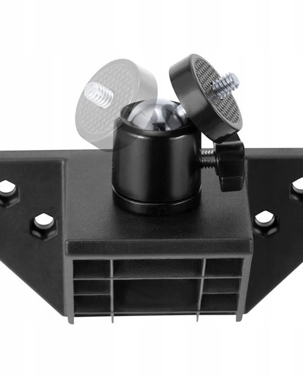 Spacetronik SPA-012 pasukamas monitoriaus laikiklis su 1/4, 3/8, 5/8 sriegiu VESA adapteris