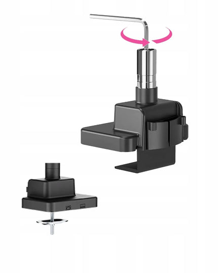 Spacetronik stalinis dviejų monitorių laikiklis, 54 kg, 24–57 colių, VESA