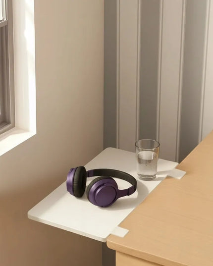 Spacetronik stalviršio priedas 69x24 ergonomiškas prailginimas SPB132W baltas