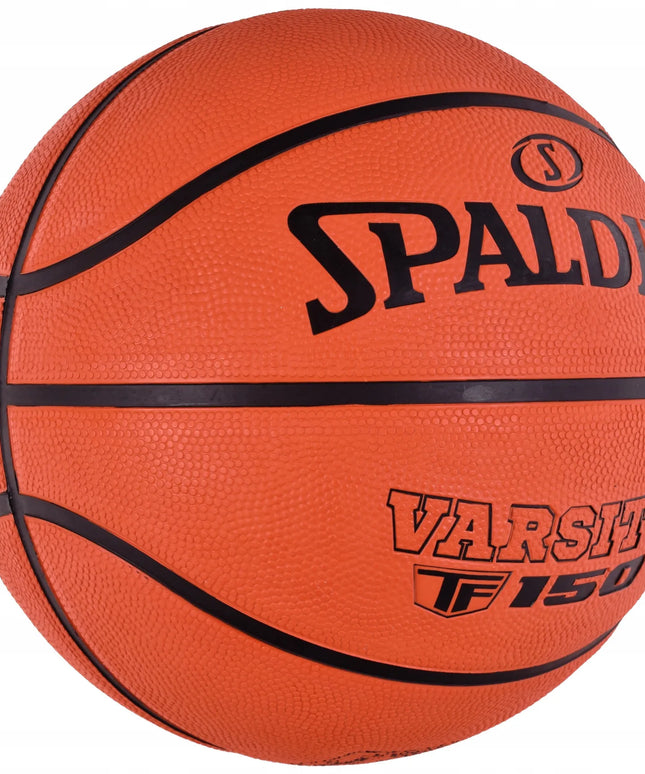 SPALDING TF-150 Varsity krepšinio kamuolys guminis 6 dydis lauko aikštelėms