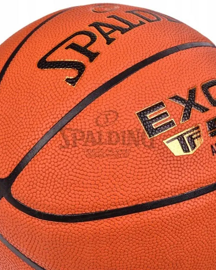 SPALDING TF500 7 Excel krepšinio kamuolys salei ir laukui, kompozitinė oda